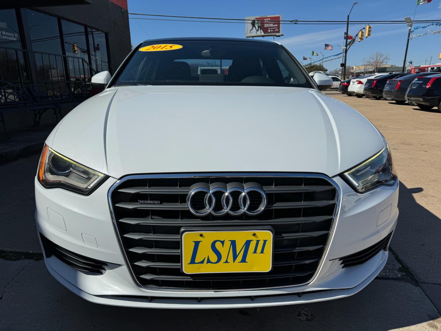 2015 WHITE AUDI A3 PREMIUM PLUS (WAUEFGFF2F1) , located at 5900 E. Lancaster Ave., Fort Worth, TX, 76112, (817) 457-5456, 0.000000, 0.000000 - Photo#1